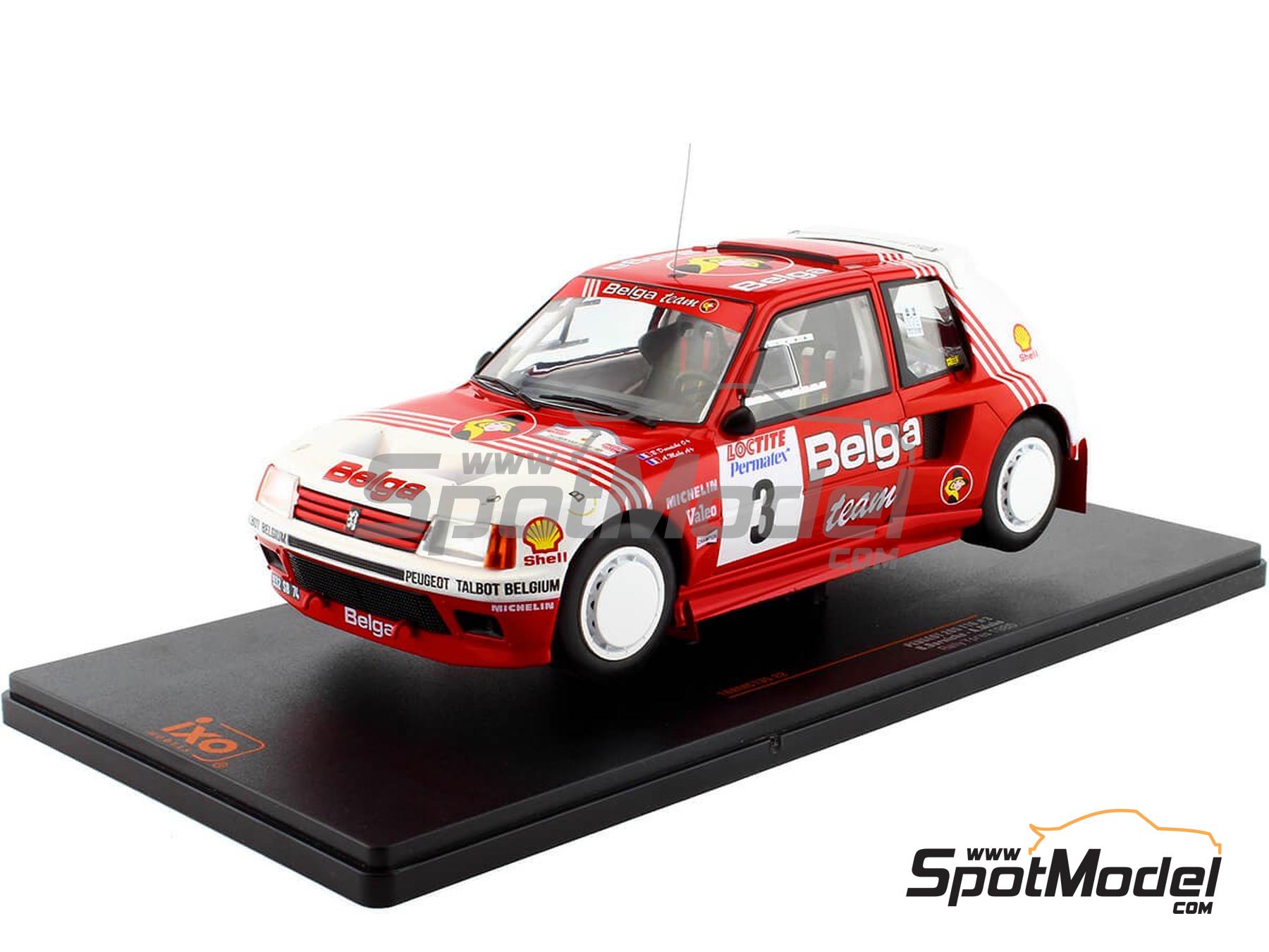 Ixo Models RMC135.22: Diecast model car 1/18 scale - Peugeot 205